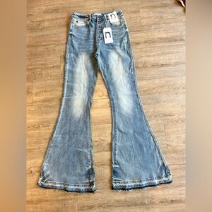 Women's Flared Blue Jeans Small